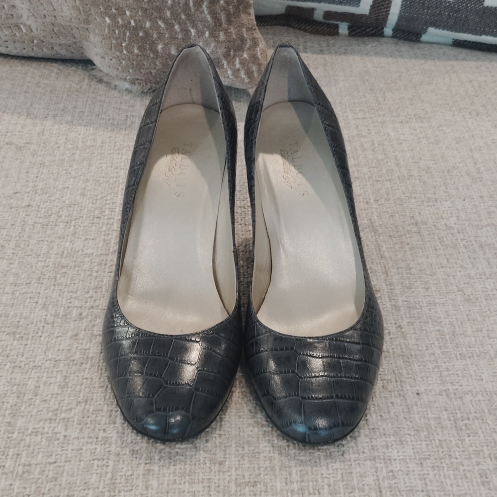 Talbots Snake Print Heels - Picture 2 of 5